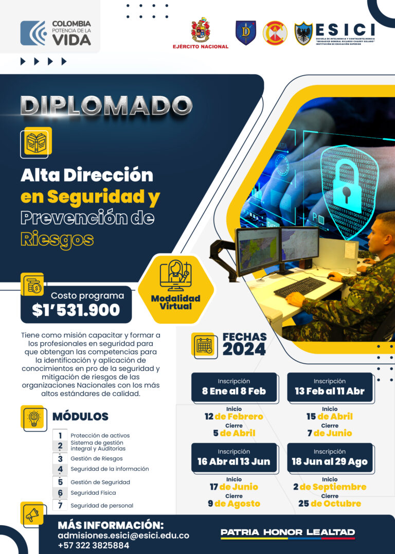 Diplomado en Alta Dirección en Seguridad y Prevención de Riesgos ...